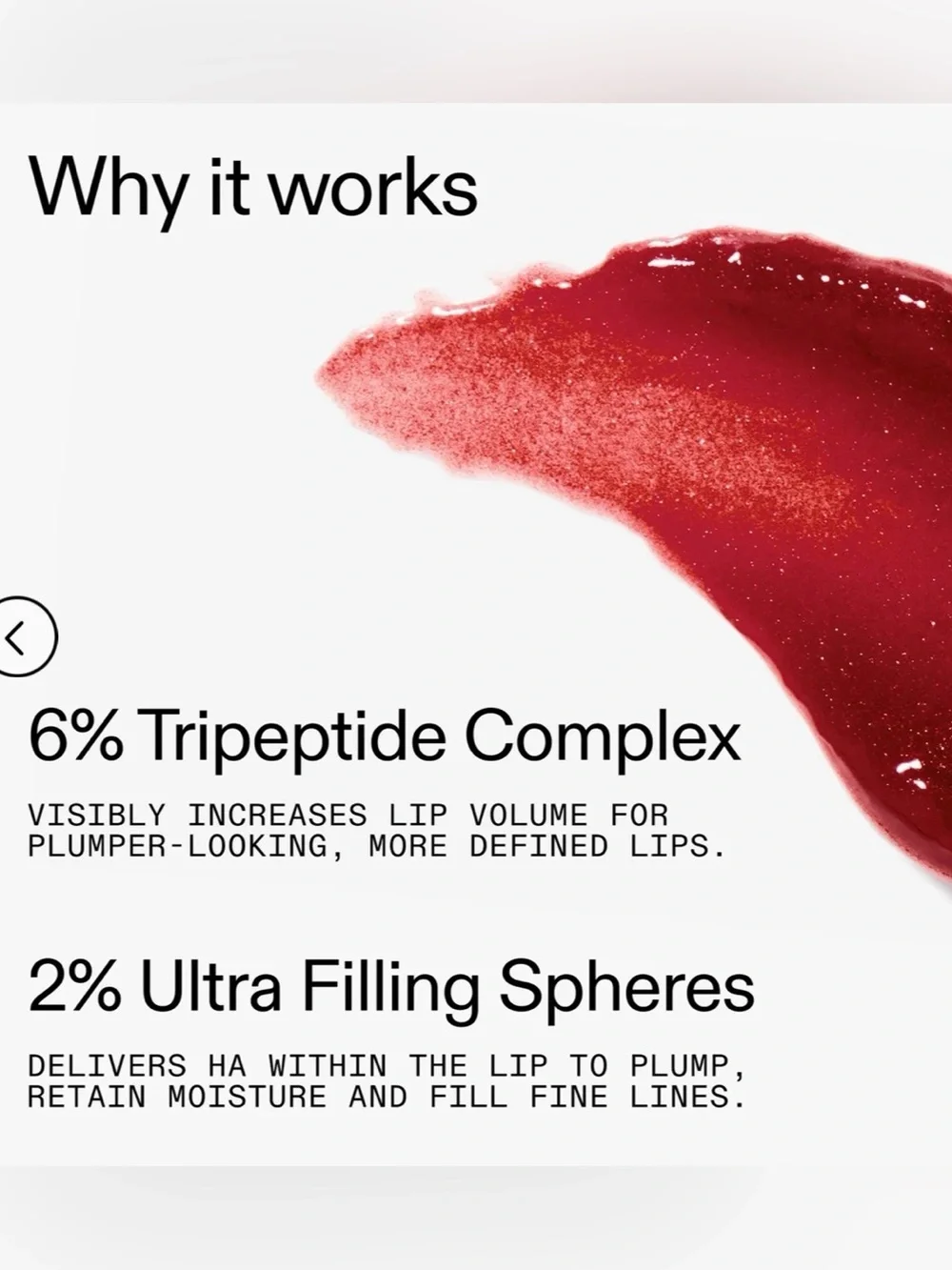 Inkey List **Two** Tripeptide Plumping Lip Balm in Pink and Berry **New in Box**